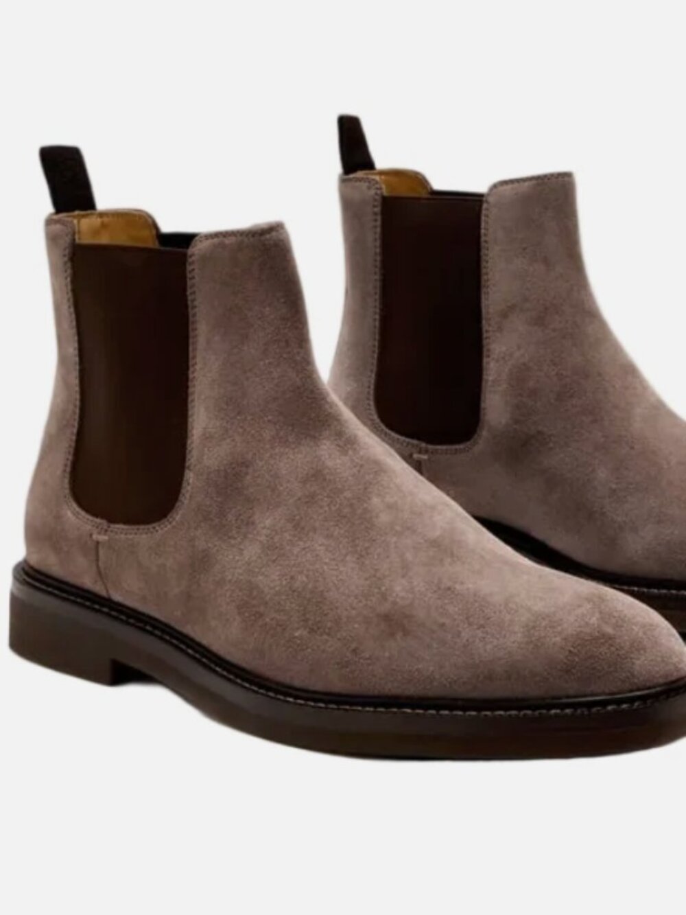 Brunello Cucinelli Mens Suede Chelsea Boots 41 new